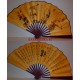 Китайский веер с изображением цветов