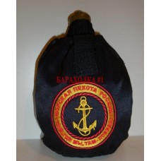 Чехол для фляжки с вышитой эмблемой Морской пехоты