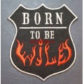 Нашивка born to be wild