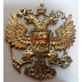 Герб Российской Федерации из бронзы