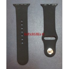 Ремешок черного цвета для часов apple watch