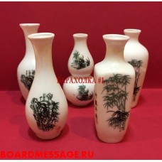 Набор миниатюрных китайских вазочек