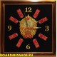 Настенные часы с символикой Суворовских военных училищ
