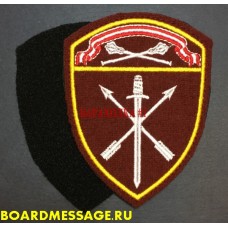 Нарукавный знак военнослужащих воинских частей оперативного назначения ЦО ВНГ РФ
