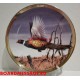 Декоративная тарелка с изображением фазана